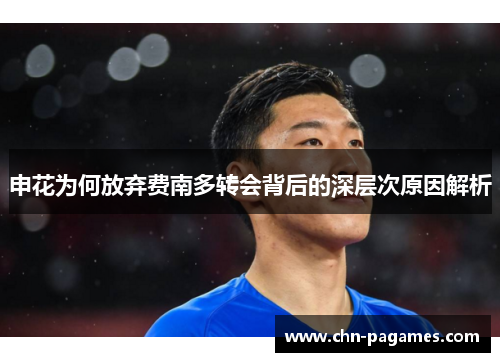 申花为何放弃费南多转会背后的深层次原因解析 申花为何放弃费南多转会背后的深层次原因解析